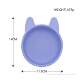 Bowl de silicone alimentant le silicone d&#39;alimentation non glissante pour enfants